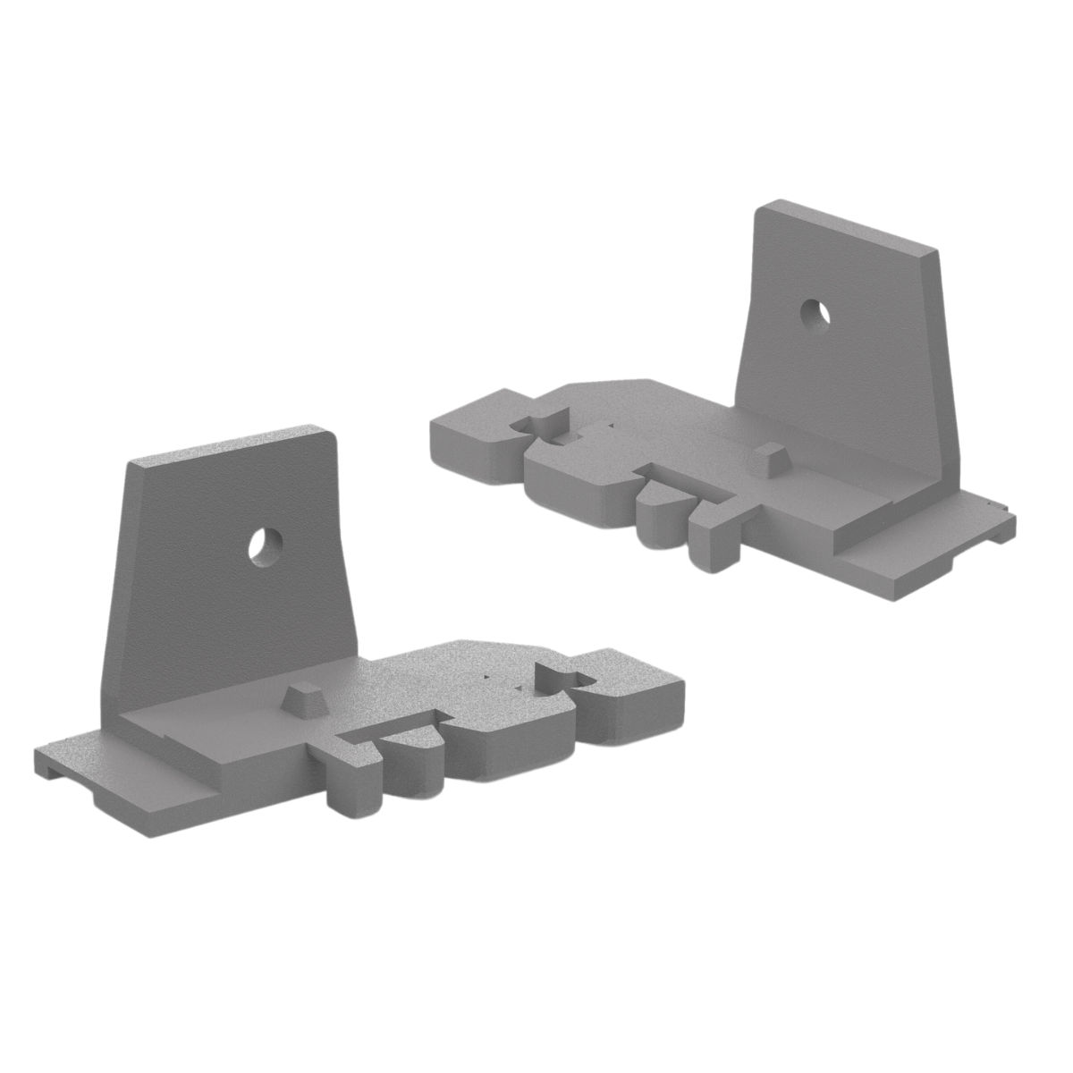 Eindkappen geschikt voor Velux bedieningsrails 2-pack - Versterkte versie | Reserveonderdeel 948595