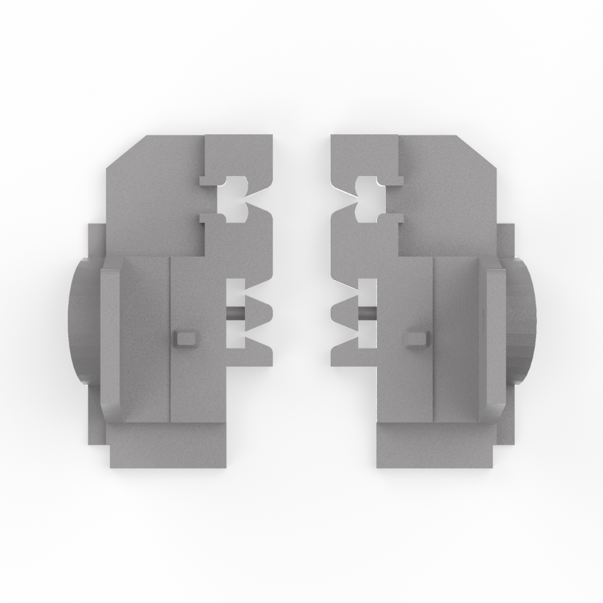 Eindkappen geschikt voor Velux bedieningsrails 2-pack - Versterkte versie | Reserveonderdeel 948595