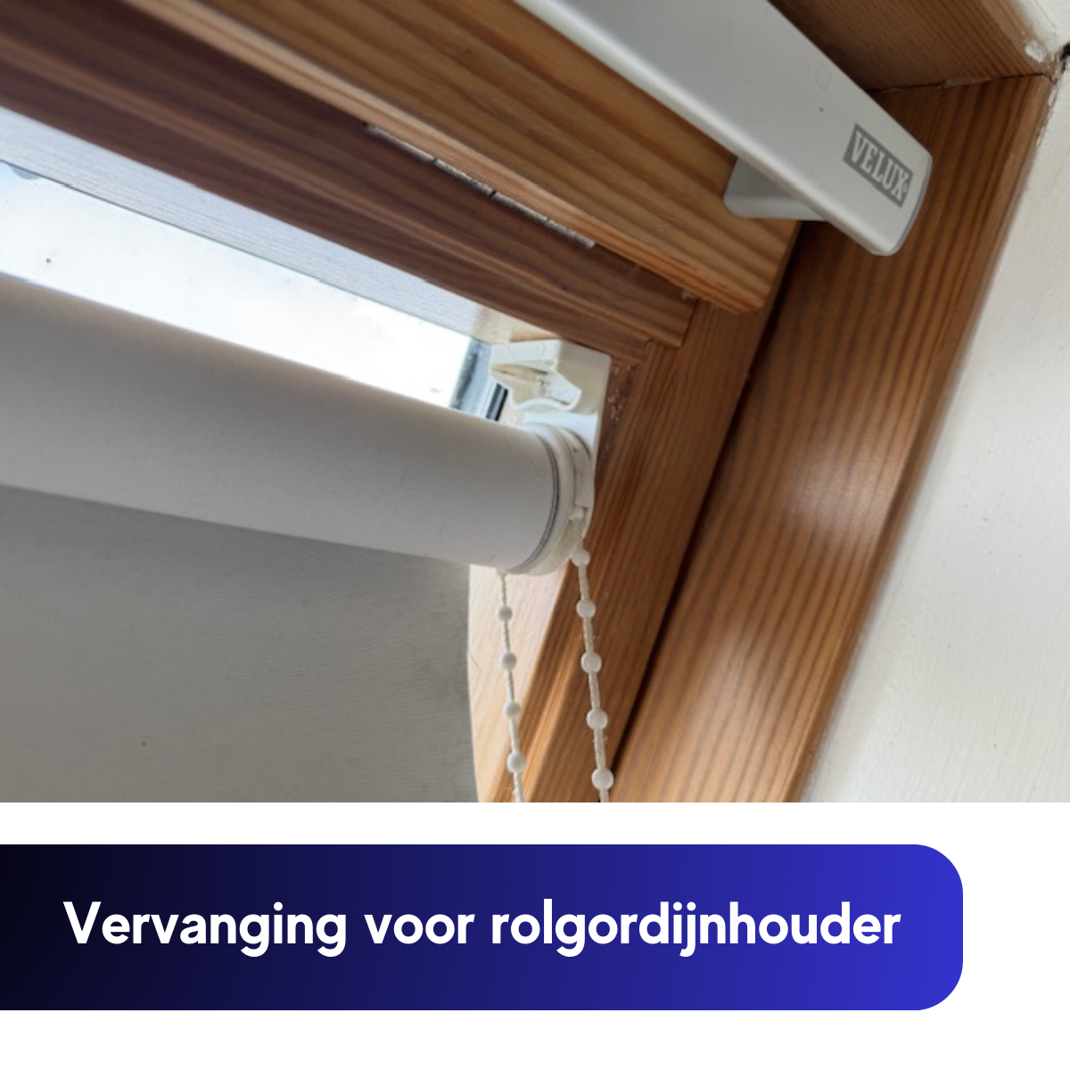 Rolgordijn ophangbeugel & tandwiel – geschikt voor Velux GGL / GGU
