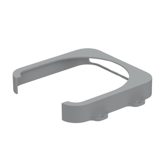 Onder-bureau & wandhouder geschikt voor Apple Mac mini (M2) – grijs