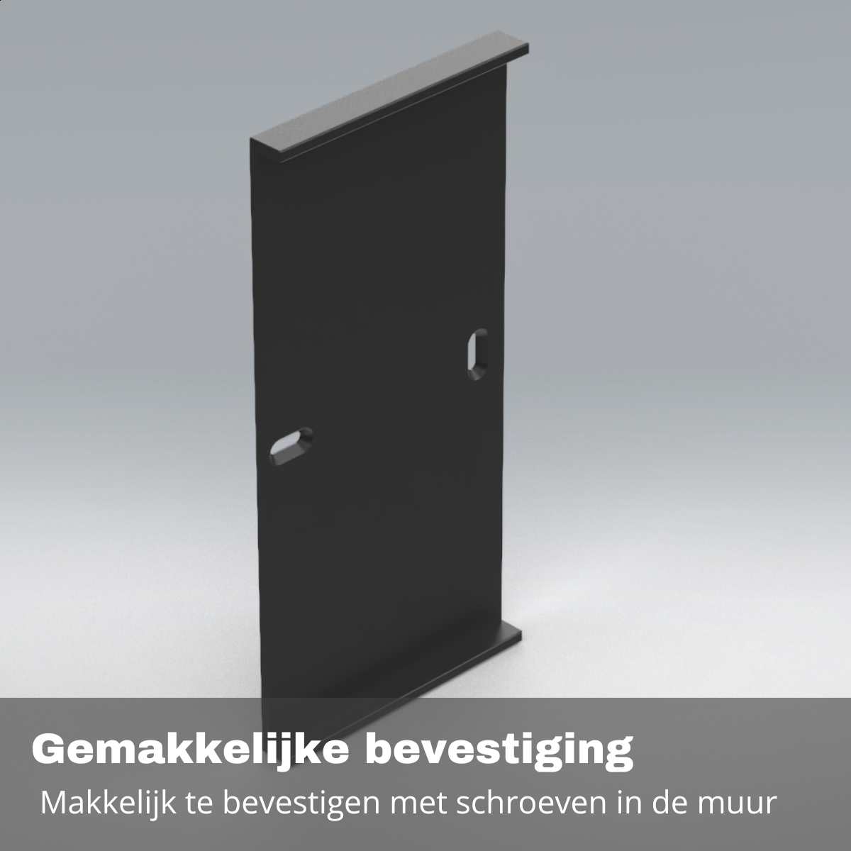 Dubbele wand-achterplaat geschikt voor Tap dial switch – wandophanging