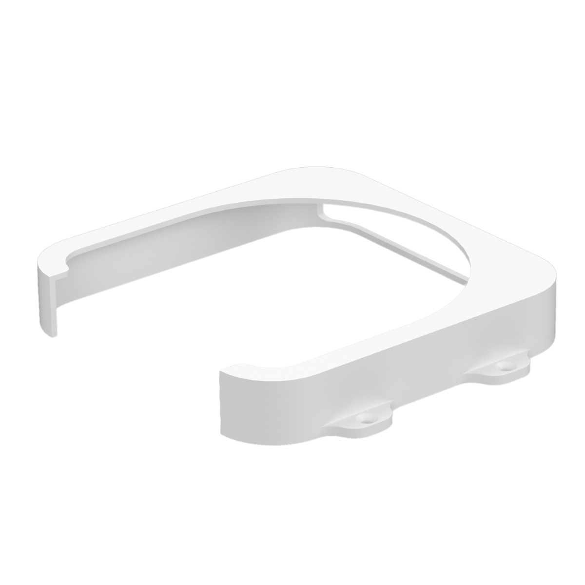 Onder-bureau & wandhouder geschikt voor Apple Mac mini (M2) – wit