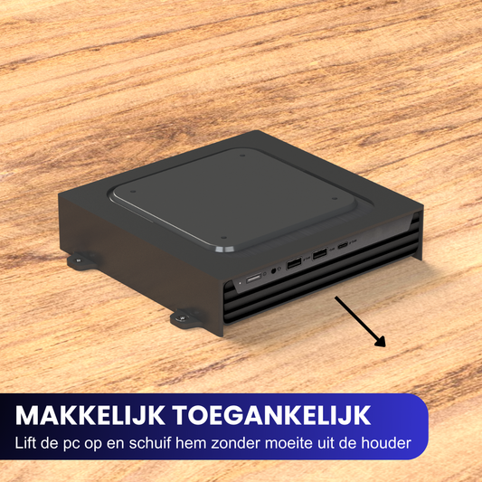 Onder-Bureau & Wandhouder geschikt voor HP Desktop Mini