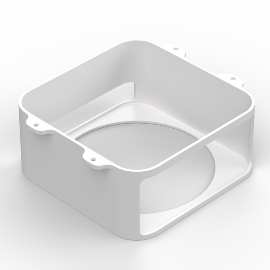 Onder-tafelhouder geschikt voor Apple Mac Studio – wit