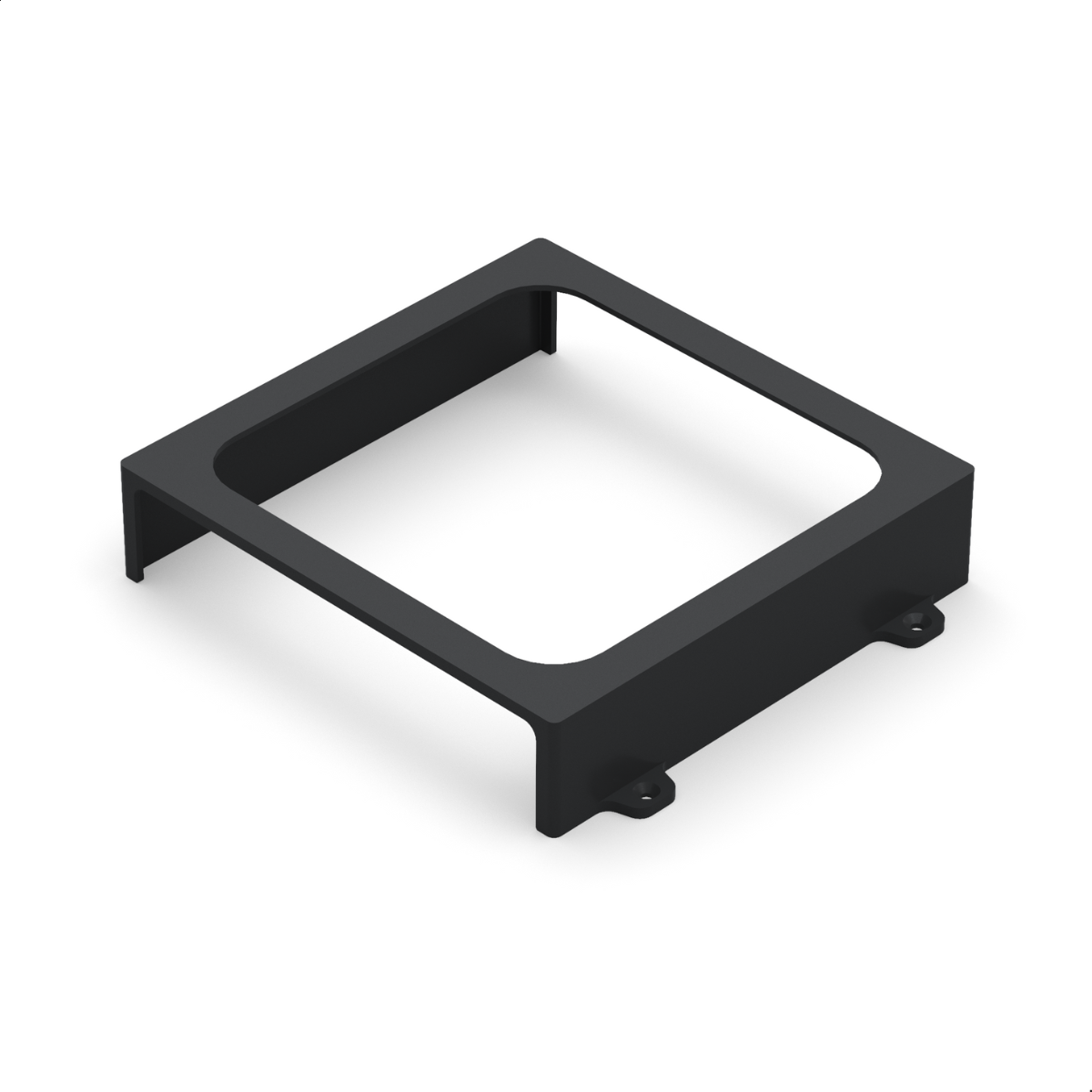 Onder-bureau & wandhouder geschikt voor Dell OptiPlex Micro - Zwart