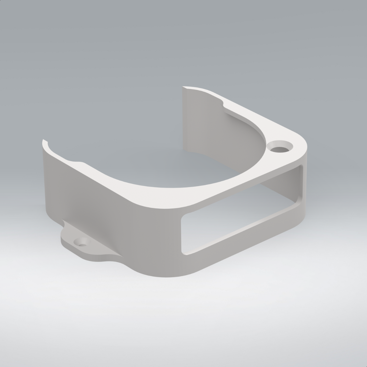 Onder-tafelhouder geschikt voor Apple Mac mini (M4) – wit