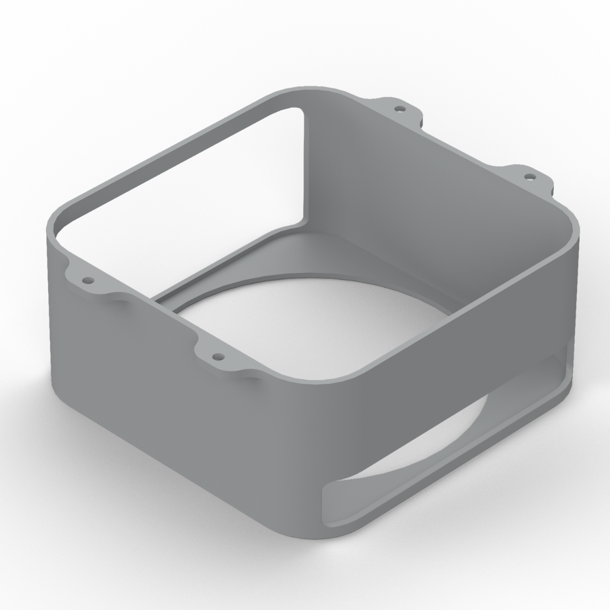 Onder-tafelhouder geschikt voor Apple Mac Studio – grijs
