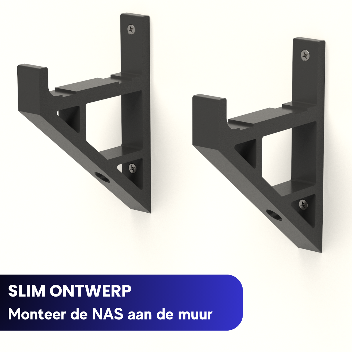 Wandhouder compatibel met Synology DiskStation - Houder voor NAS apparaat