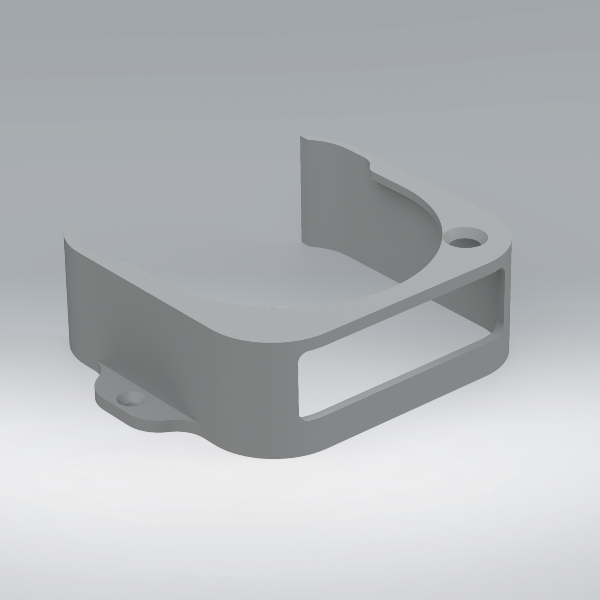 Onder-tafelhouder geschikt voor Apple Mac mini (M4) – grijs
