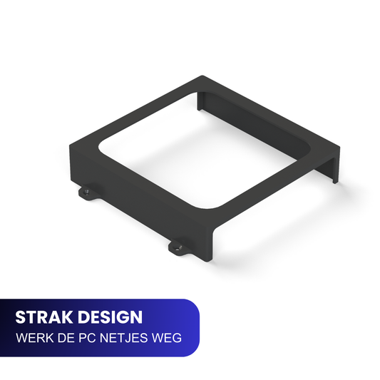 Onder-bureau & wandhouder geschikt voor Lenovo ThinkCentre Mini-PC – Zwart
