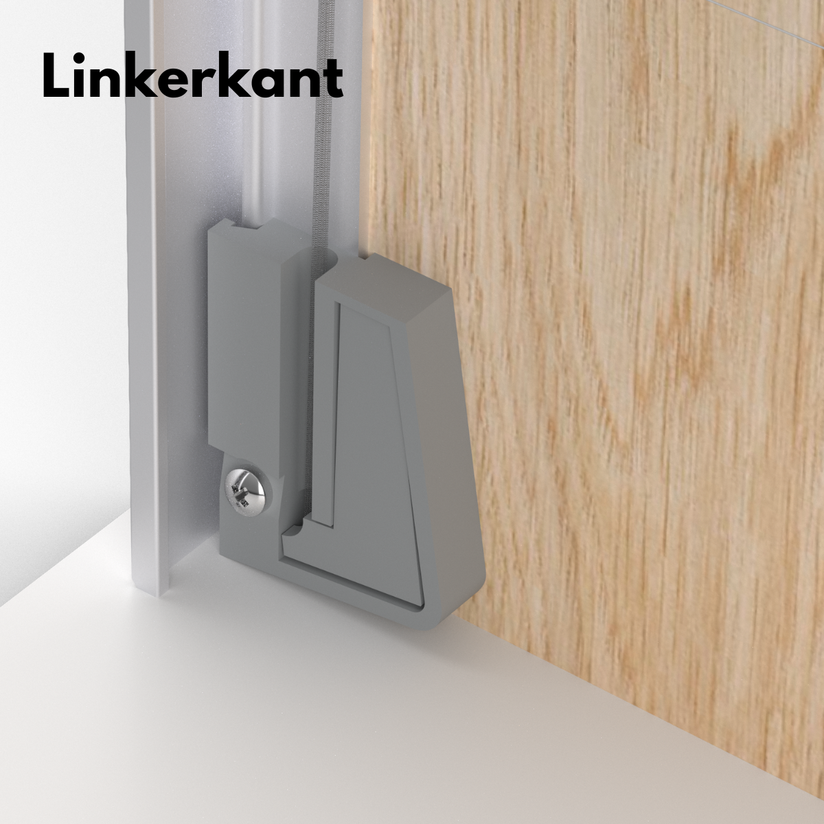 Rolgordijn Koordhouder & Koordspanner – Compatibel met Velux Rolgordijnen