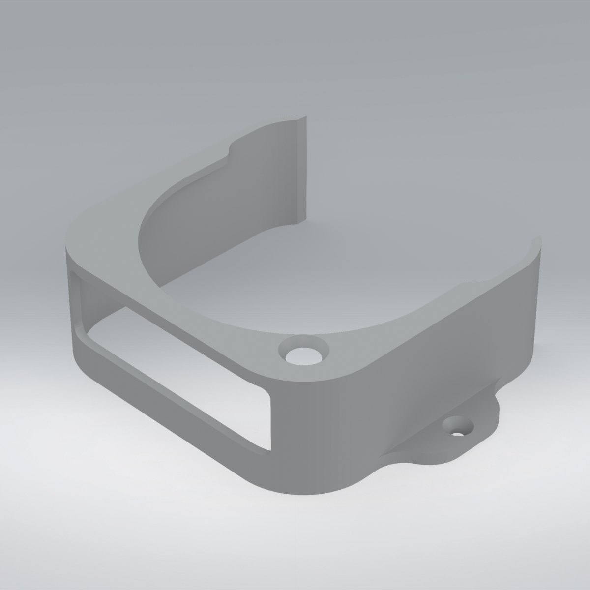 Onder-tafelhouder geschikt voor Apple Mac mini (M4) – grijs