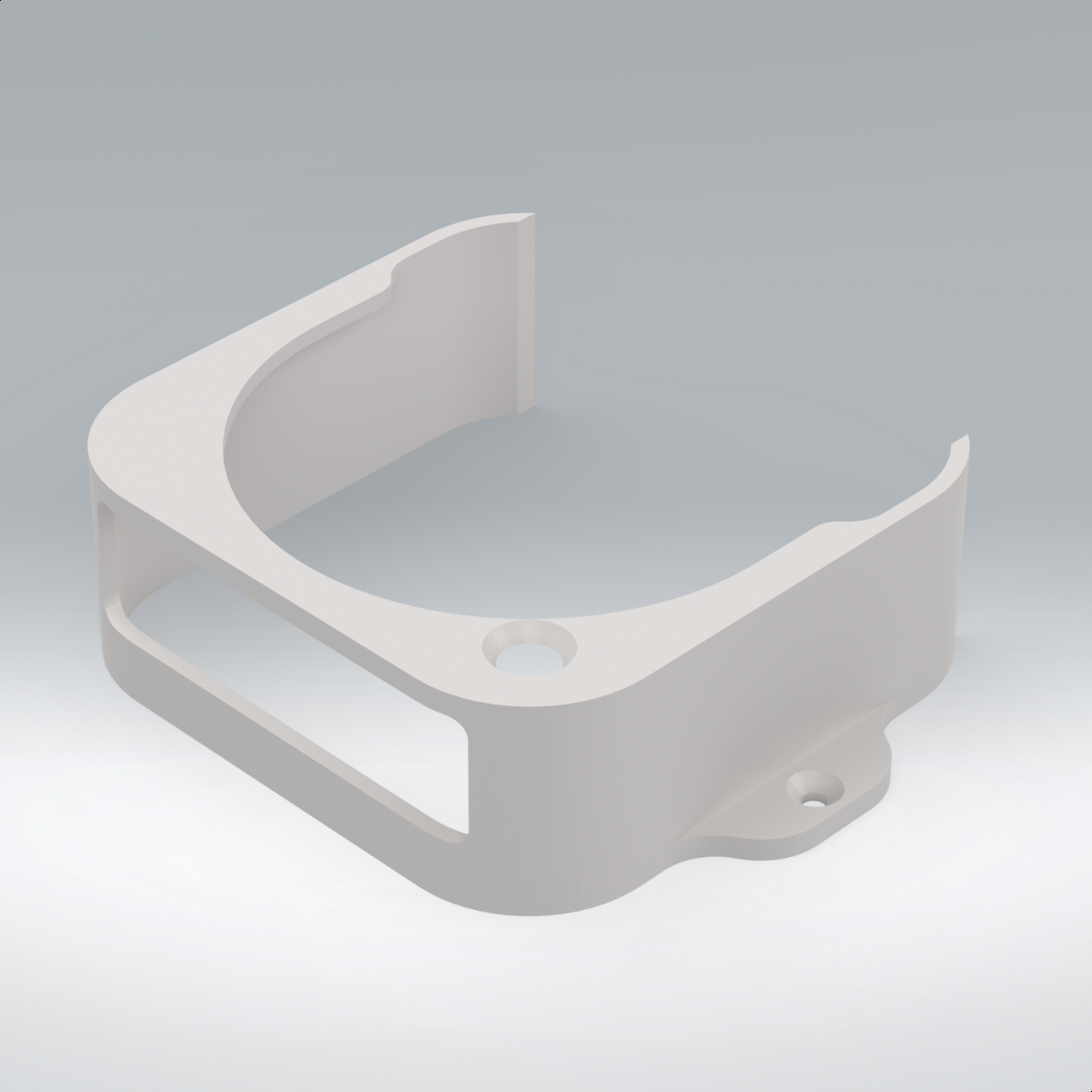 Onder-tafelhouder geschikt voor Apple Mac mini (M4) – wit
