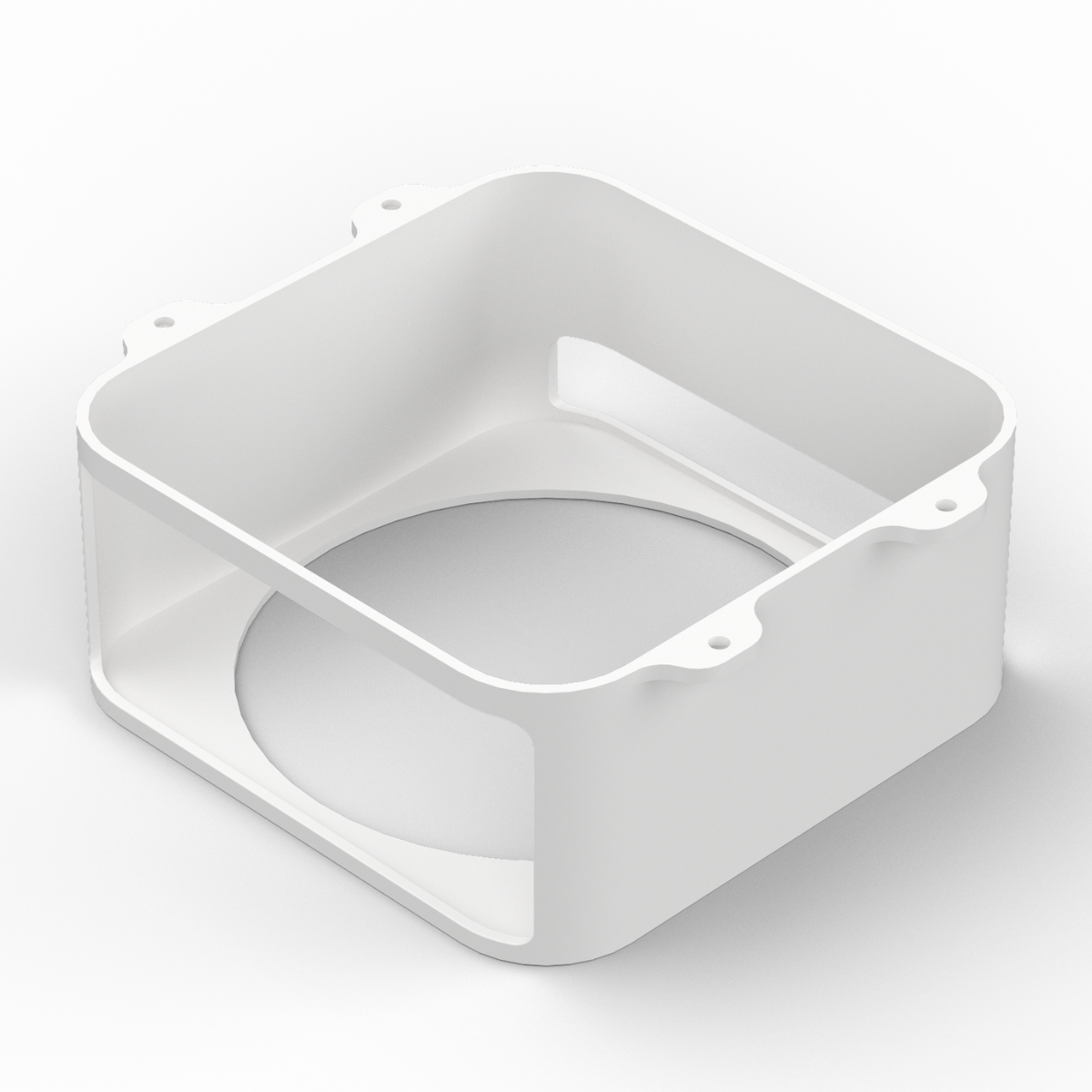Onder-tafelhouder geschikt voor Apple Mac Studio – wit