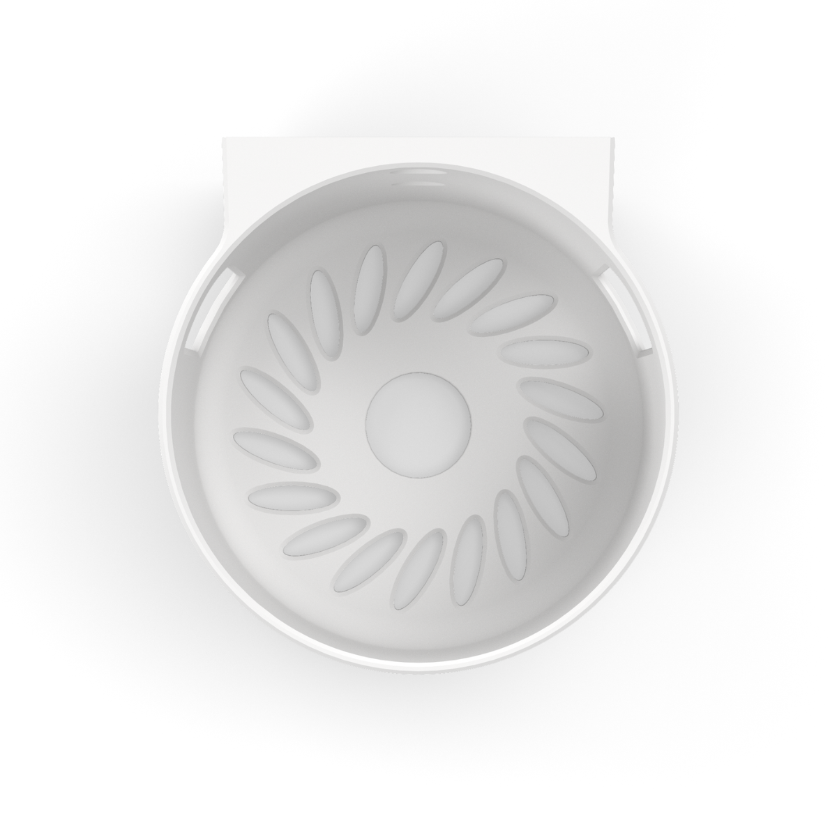 Wandhouder geschikt voor TP-Link Deco X68 / XE75 / XE75 Pro | Mesh WiFi Muurbeugel AXE5300 / AXE5400 | Wit