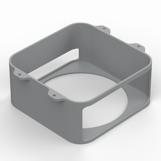 Onder-tafelhouder geschikt voor Apple Mac Studio – grijs