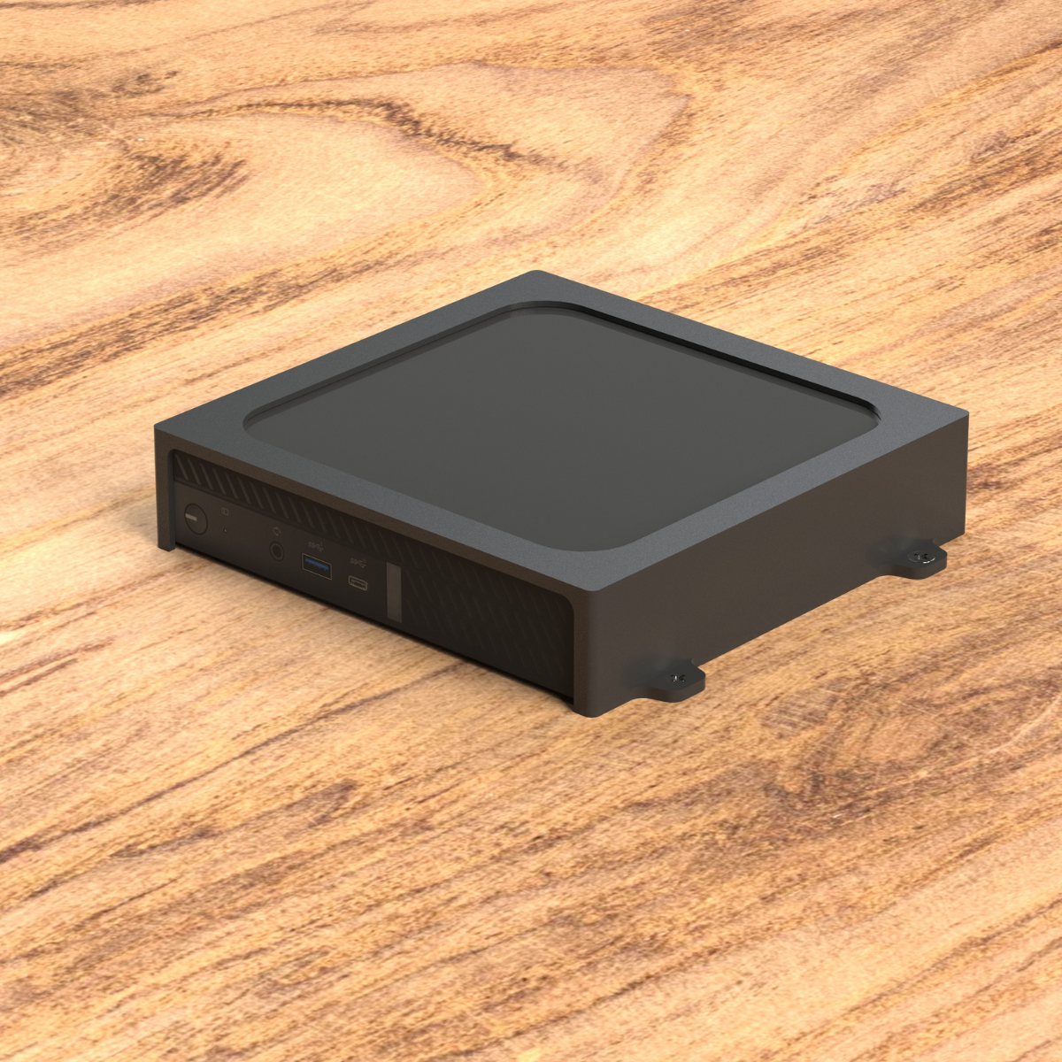 Onder-bureau & wandhouder geschikt voor Dell OptiPlex Micro - Zwart