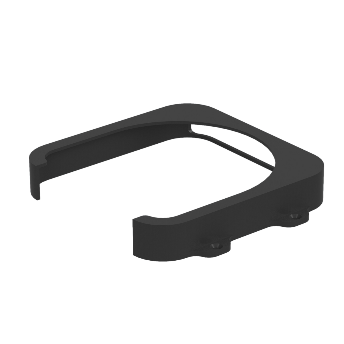 Onder-bureau & wandhouder geschikt voor Apple Mac mini (M2) – zwart