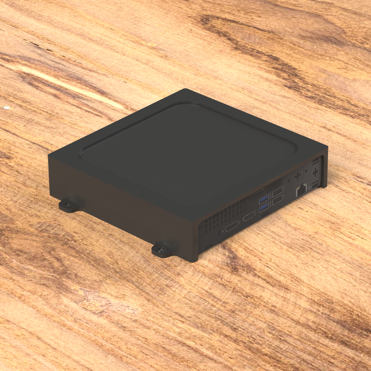 Onder-bureau & wandhouder geschikt voor Dell OptiPlex Micro - Zwart