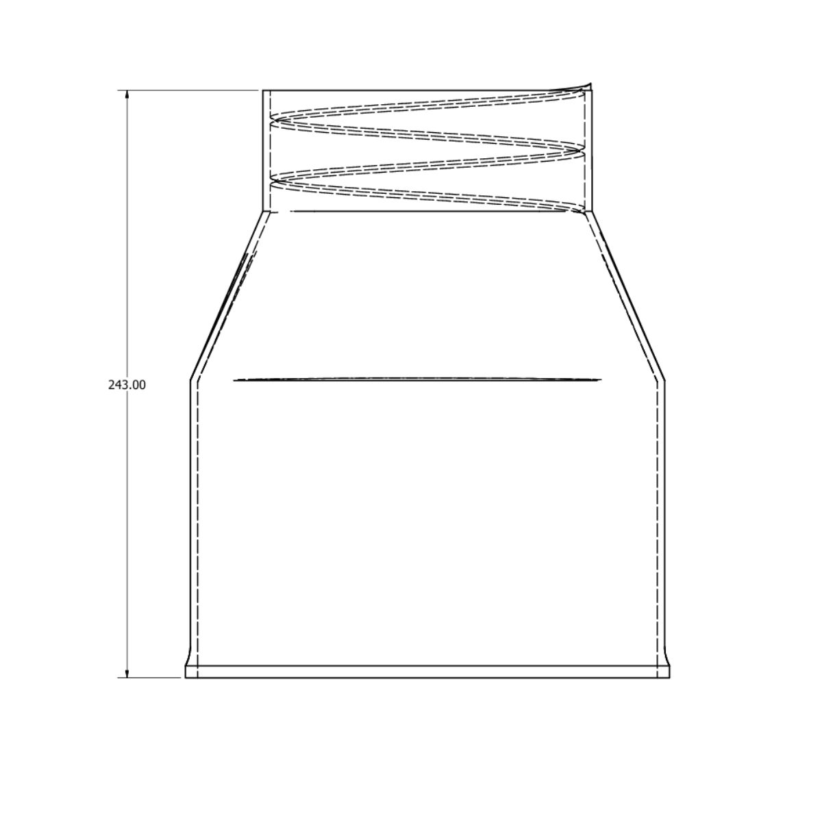 Airco-adapter Ø150 mm – Geschikt voor Velux dakraam – Koppelstuk voor mobiele airco met flexibele slang van Ø150 mm buitendiameter – Warmteafvoer via raam
