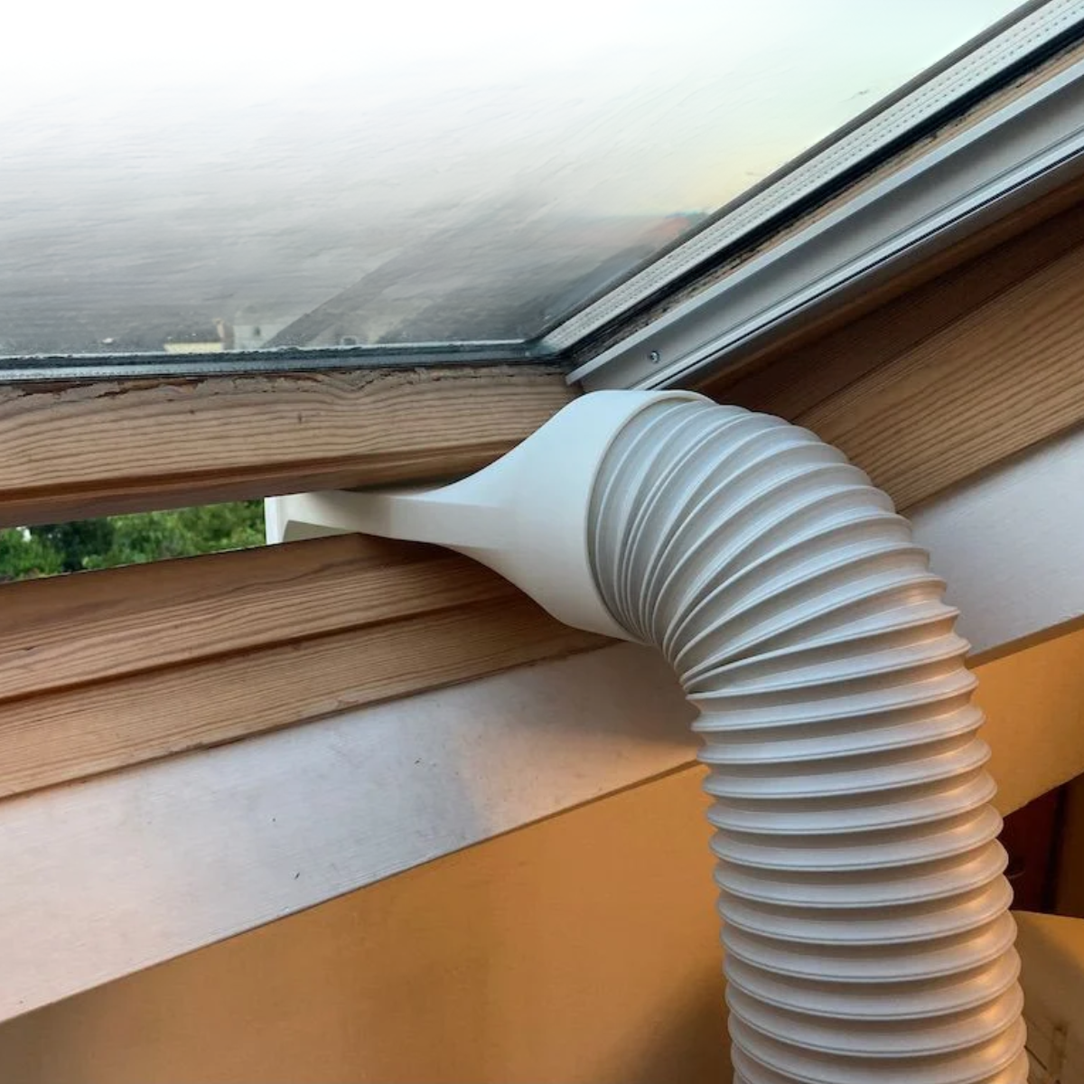 Airco-adapter Ø130 mm – geschikt voor Velux dakraam – voor mobiele airco