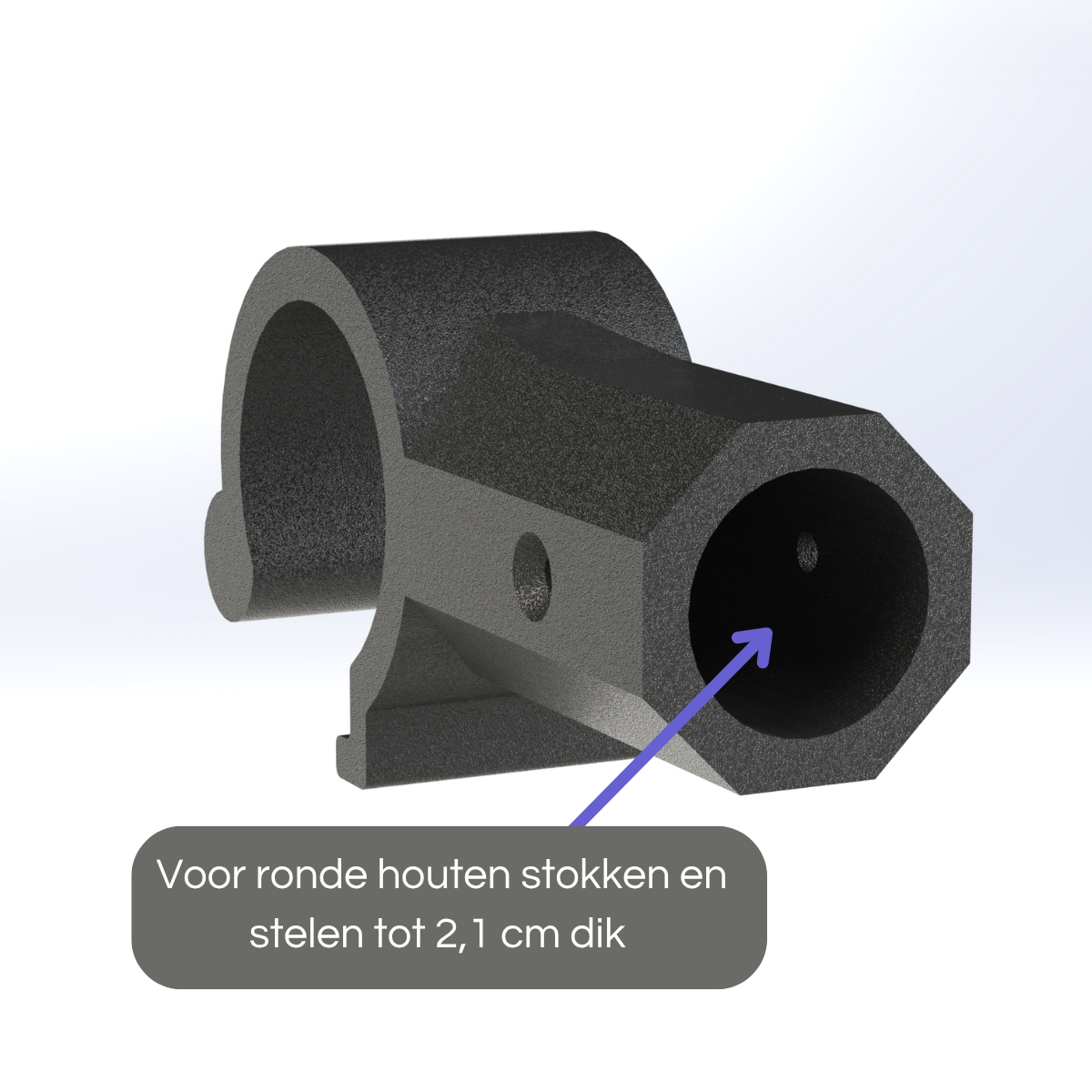 Dakraamhaak geschikt voor Velux telescoopstang – reserveonderdeel