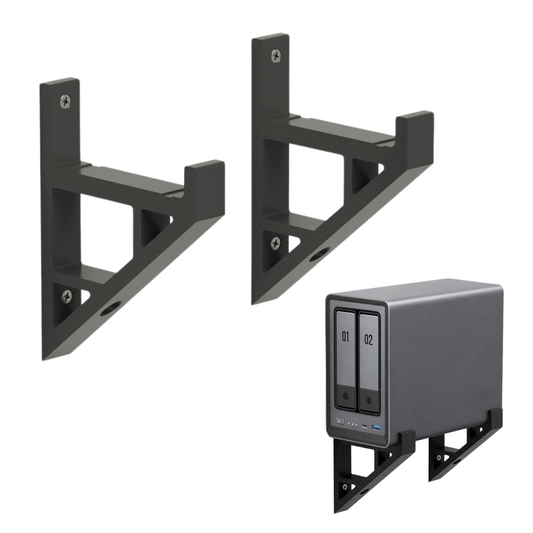 Wandhouder geschikt voor NASync DXP2800 - Houder voor NAS apparaat - NAS Server houder