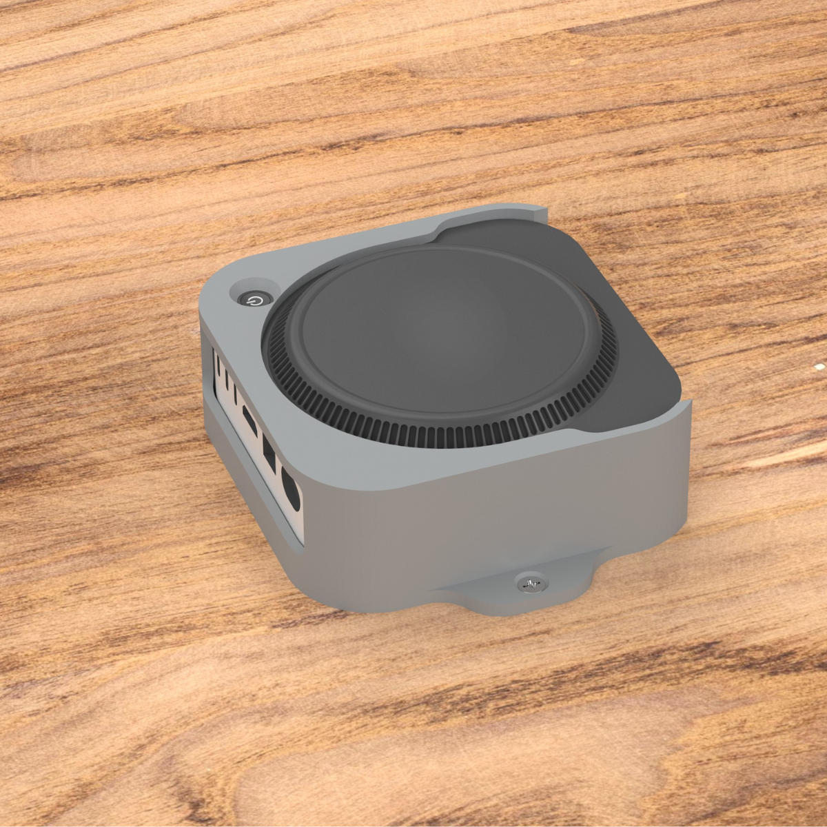 Onder-tafelhouder geschikt voor Apple Mac mini (M4) – grijs