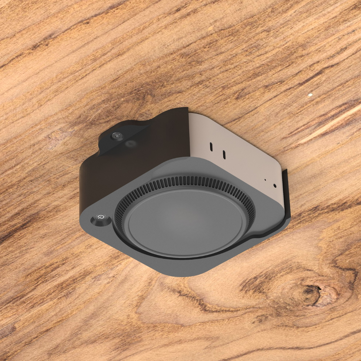 Onder-tafelhouder geschikt voor Apple Mac mini (M4) – zwart