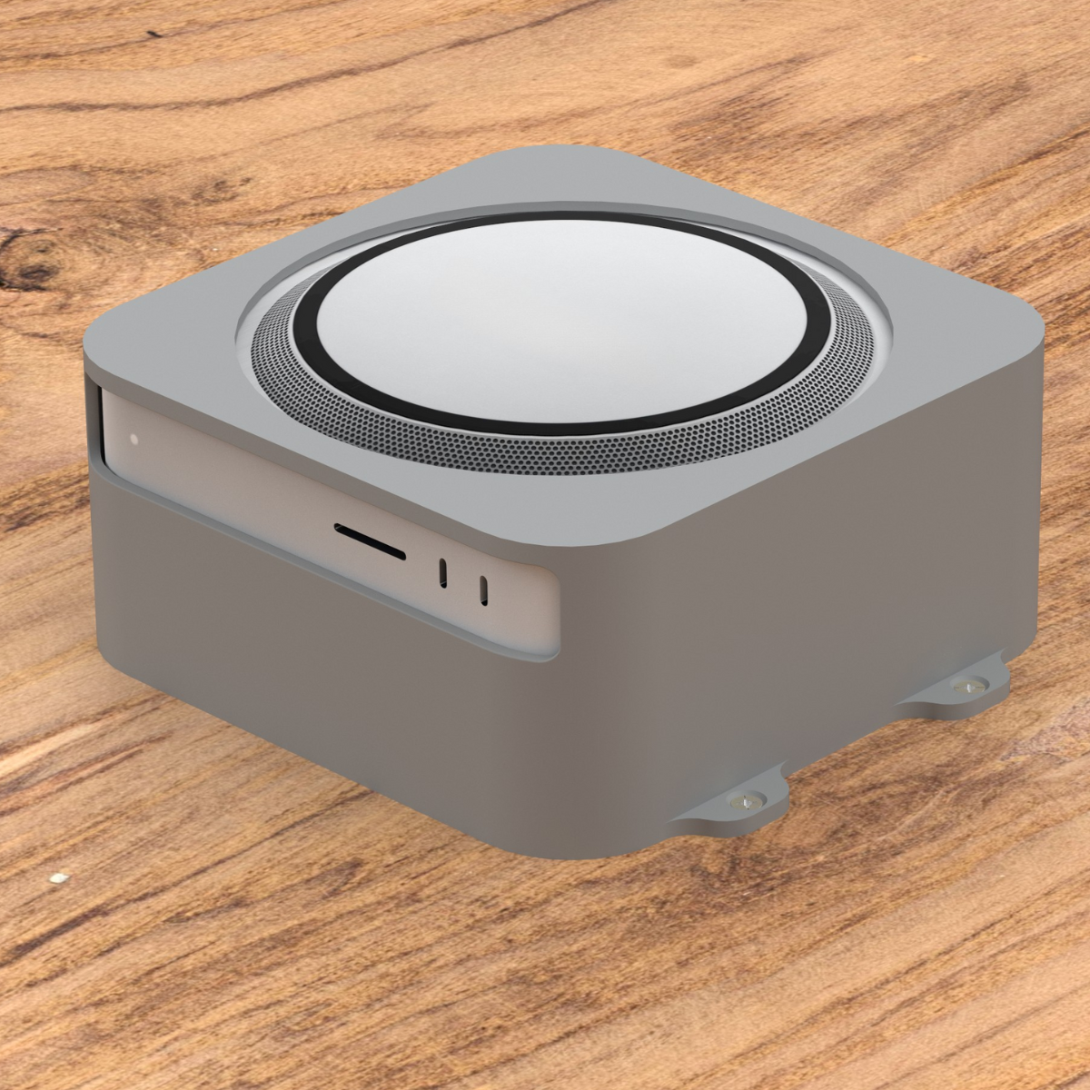 Onder-tafelhouder geschikt voor Apple Mac Studio – grijs