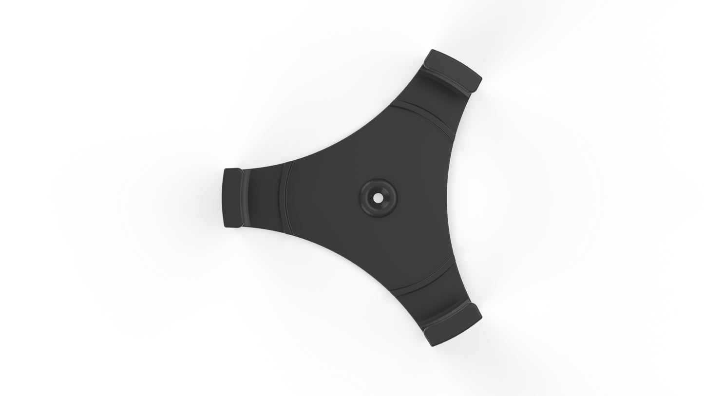 Ophangbeugel geschikt voor Athom Homey Pro 2023 – Wandhouder/Wall Mount – Zwart
