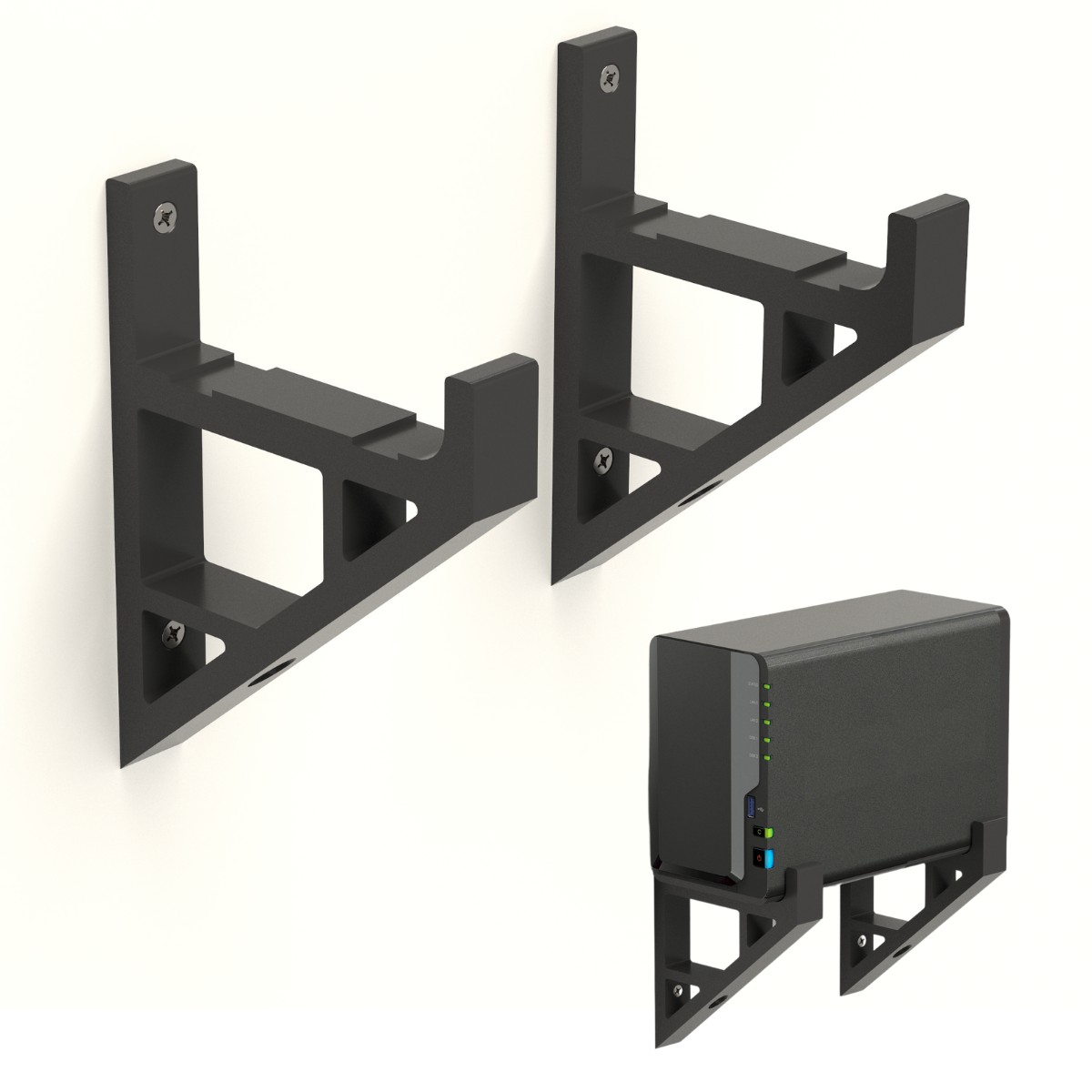 Wandhouder compatibel met Synology DiskStation - Houder voor NAS apparaat