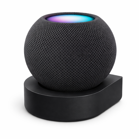 Stopcontact Houder geschikt voor Apple HomePod Mini – Zwart