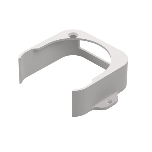 Houder voor onder tafel geschikt voor Apple Mac M4 Mini Wit - Meurbeugel - Wandbeugel